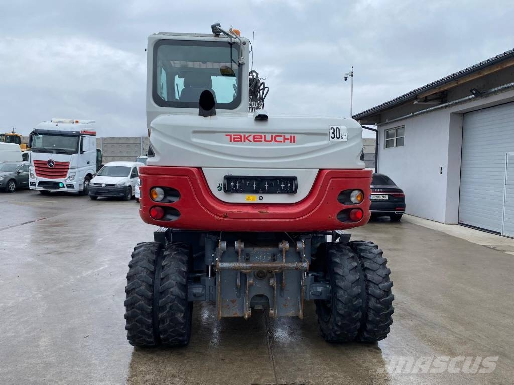 Takeuchi TB295W 4 ŽLICE POWERTILIT Excavadoras de ruedas