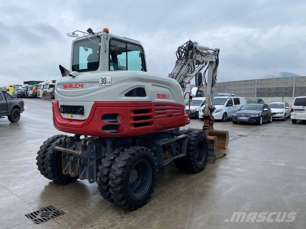 Takeuchi TB295W 4 ŽLICE POWERTILIT Excavadoras de ruedas
