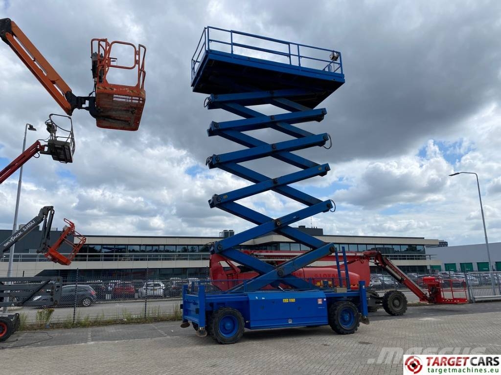 HAB S280 Diesel 4x4x4 Scissor Work Lift 2800cm Ножични работни платформи