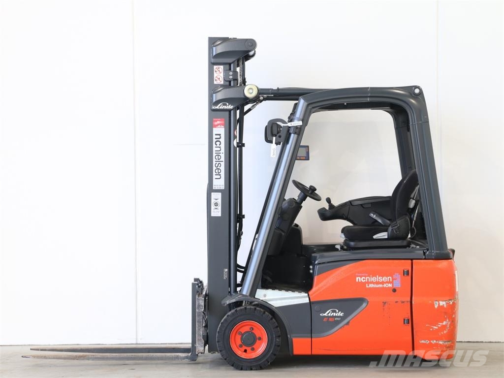 Linde E16C EVO/386-02 El gaffeltrucks