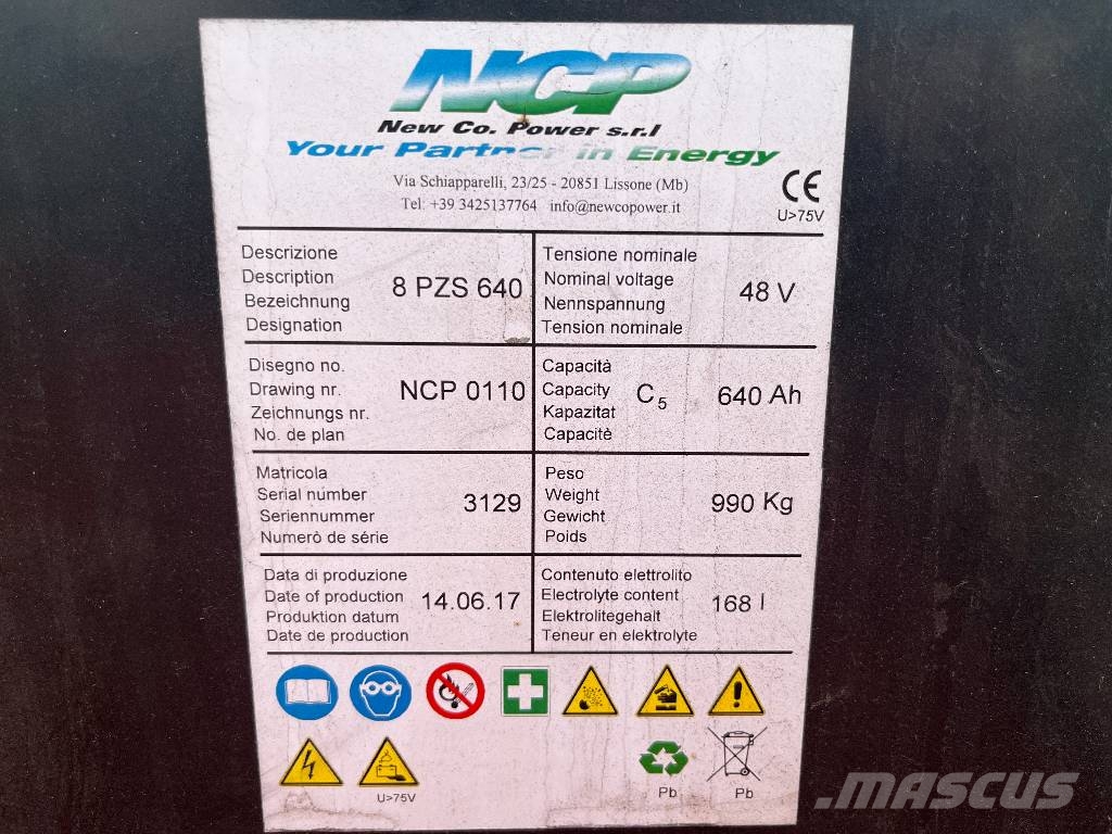 Toyota 6FB25 V-4225 IO Electric forklifts