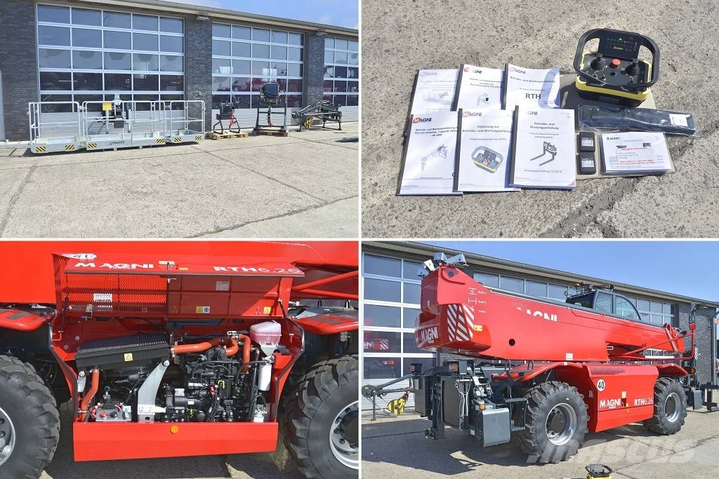 Magni RTH6.26 / RTH 6.26 Roto / MRT Manitou 2660 Jeřáby pro těžký terén