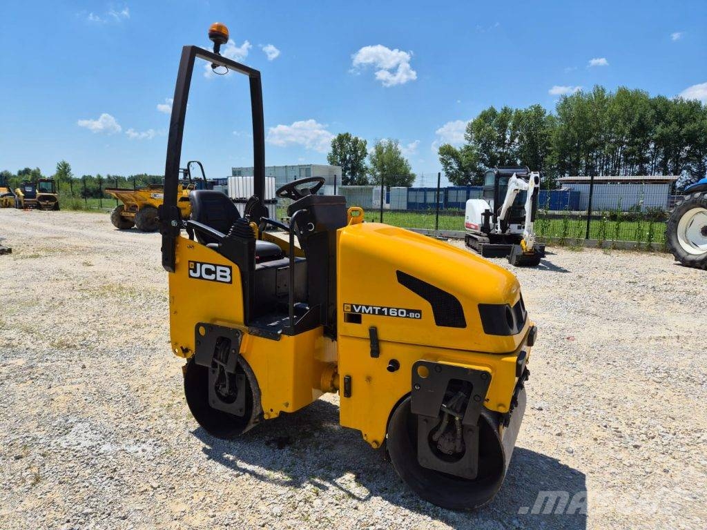 JCB Vibromax VMT160-80 Divvalču grunts veltņi