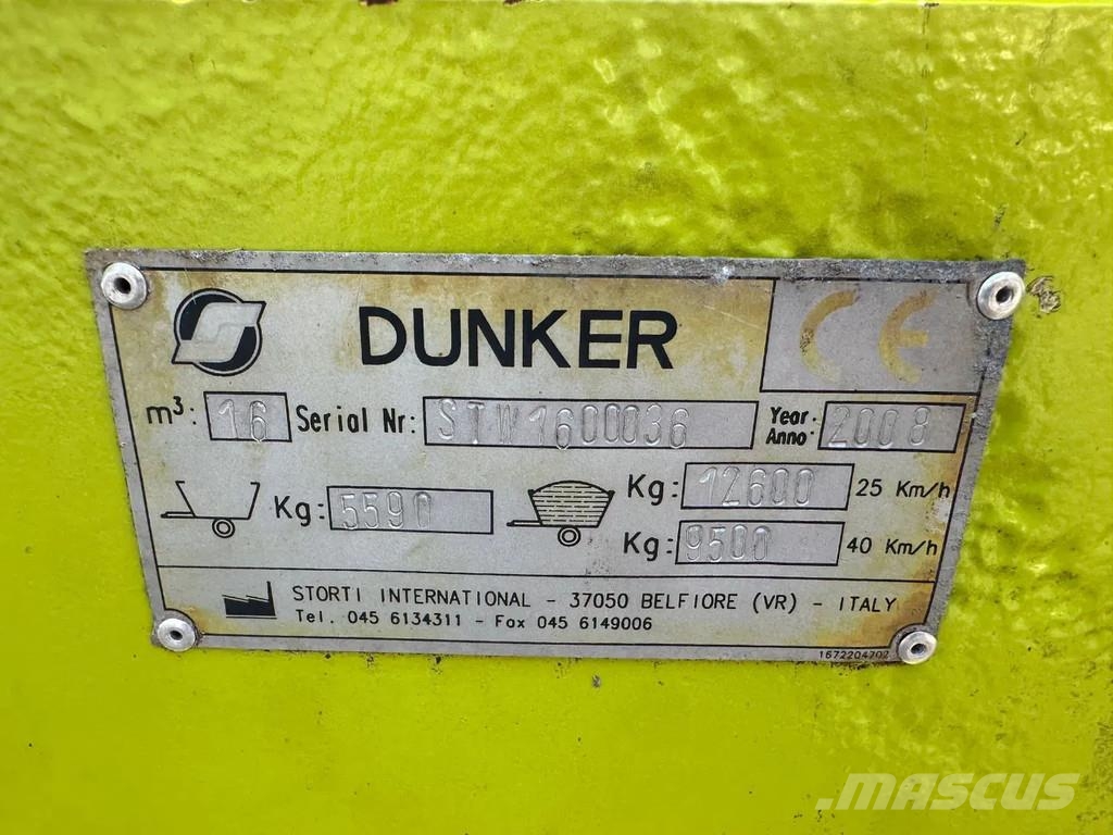 Storti Dunker TW 160 混合餵料機