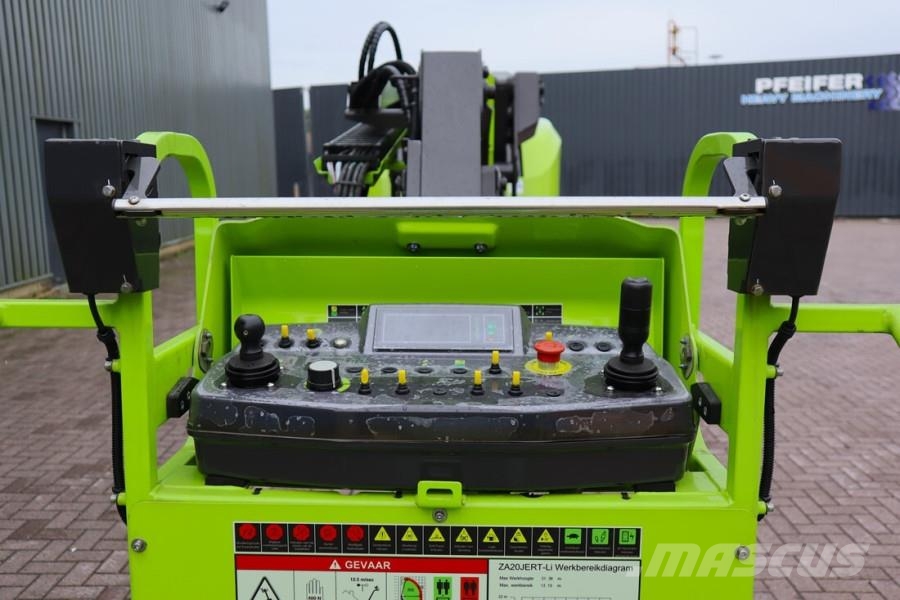 Zoomlion ZA20JERT-LI Fully Electric Lithium-Powered, 4x4 Ro Kuukulkijat