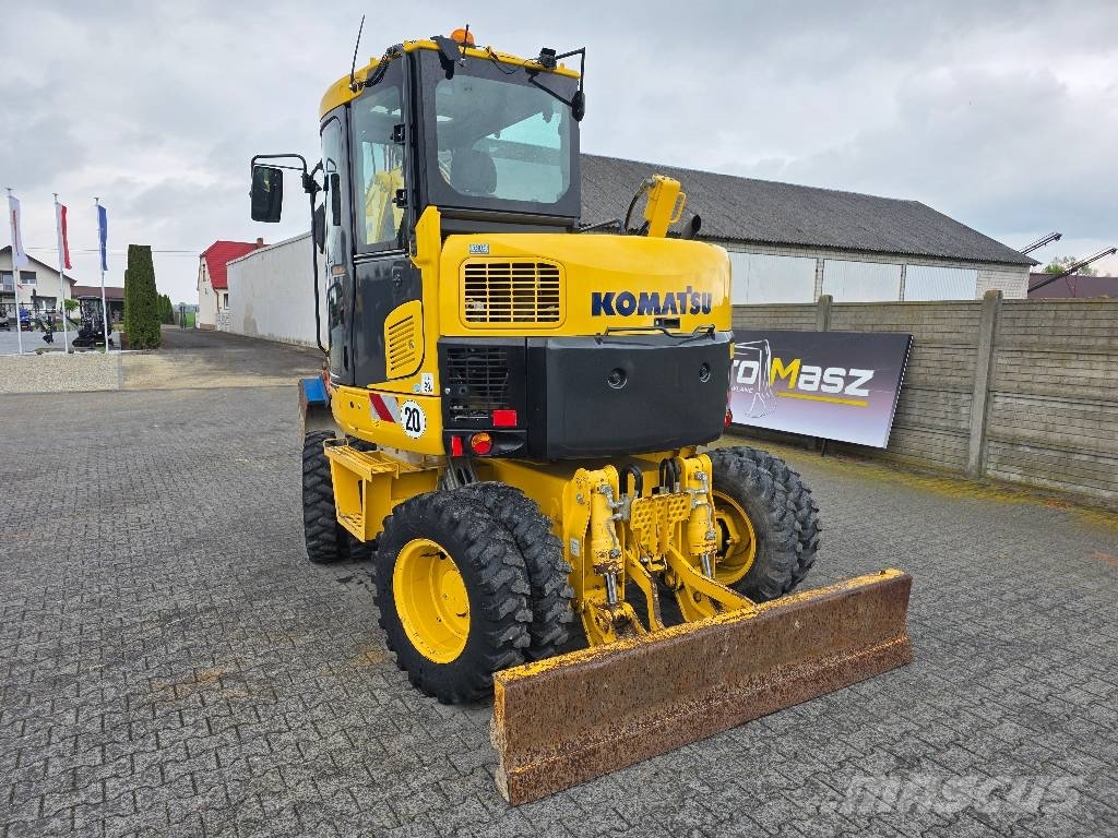 Komatsu PW 98MR-8, 2017 ROK, 5200 MTH, BEZ DPF i ADBLUE Bageri na kotačima
