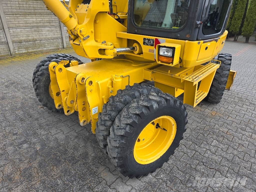 Komatsu PW 98MR-8, 2017 ROK, 5200 MTH, BEZ DPF i ADBLUE Bageri na kotačima