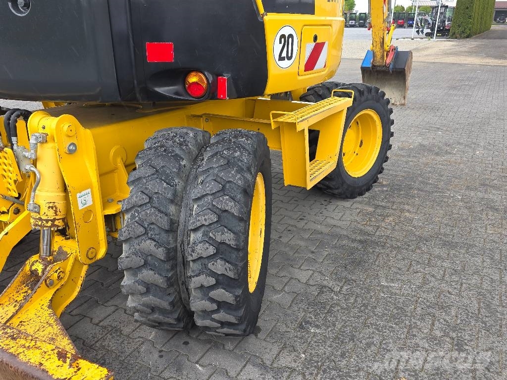 Komatsu PW 98MR-8, 2017 ROK, 5200 MTH, BEZ DPF i ADBLUE Bageri na kotačima