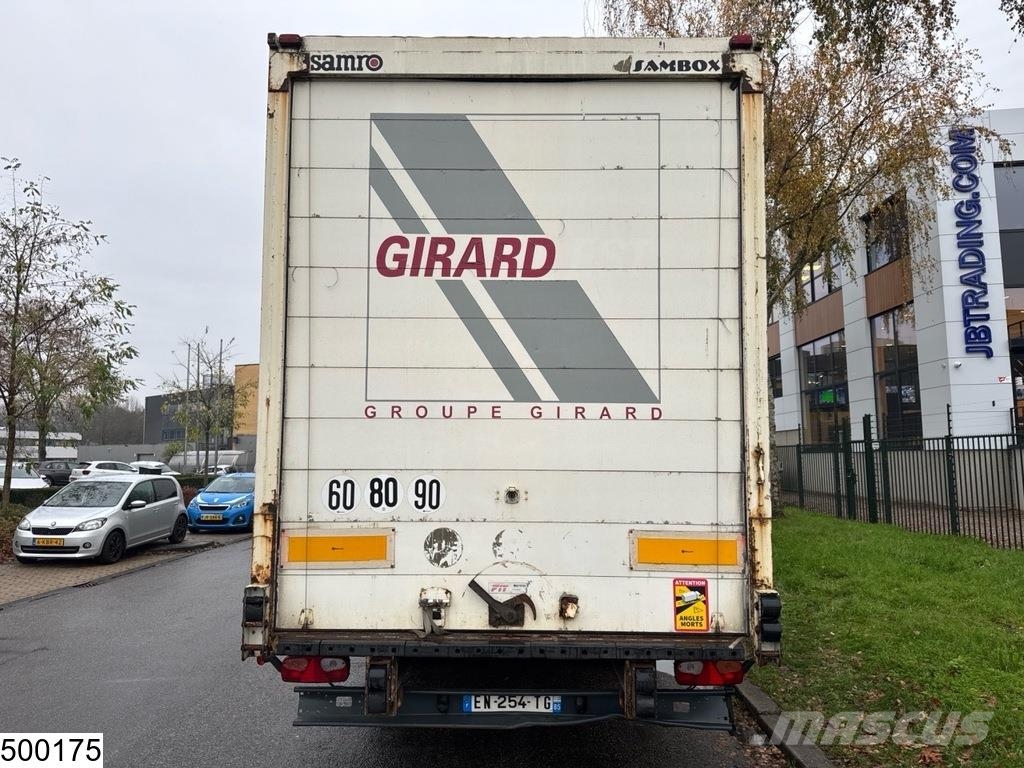 Samro gesloten bak 15 Units. Umpikori puoliperävaunut