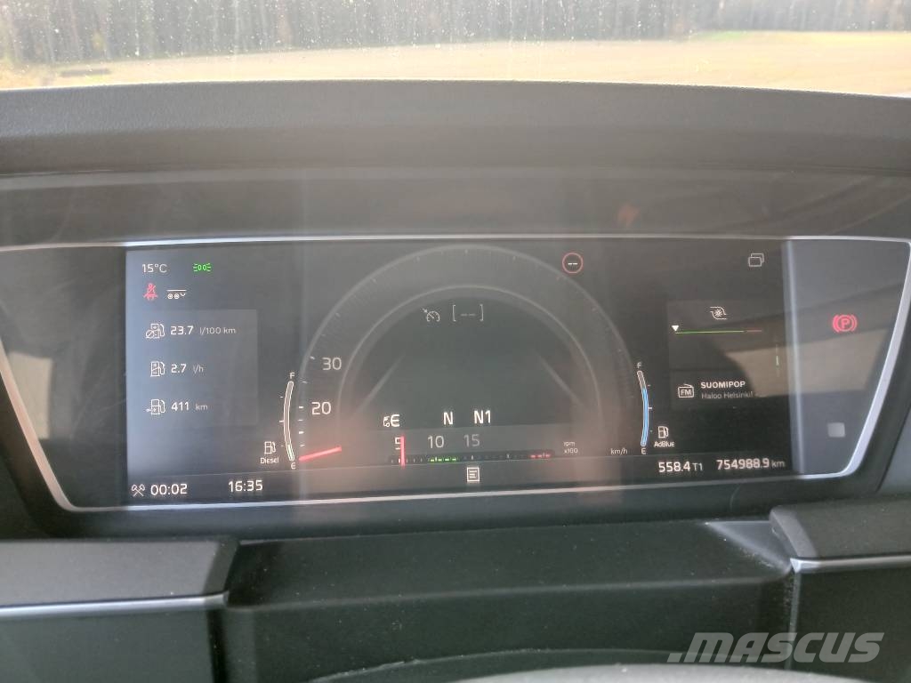 Volvo FH500 10x4 alusta täysilma,750tkm Kamioni-šasije