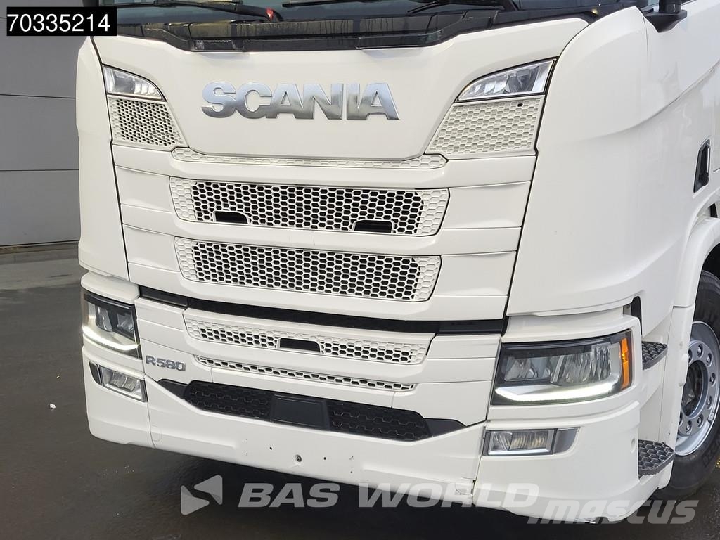 Scania R580 R 6X2 AJK containersystem Lift-Axle Full Air Vrachtwagen met containersysteem