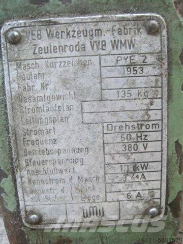 Hydraulische Presse WMW PYE 2 建筑机械-其他