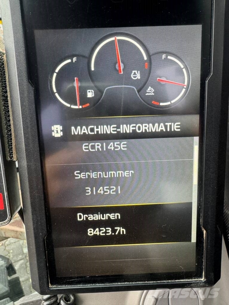 Volvo ECR145EL ENGCON DC2 GRIPPER Bageri guseničari