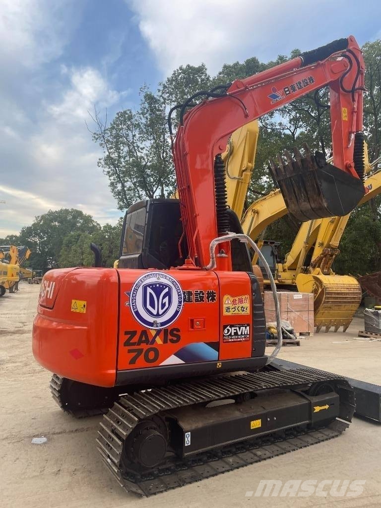 Hitachi Sumitomo ZX70 Mini ekskavatörler, 7 tona dek