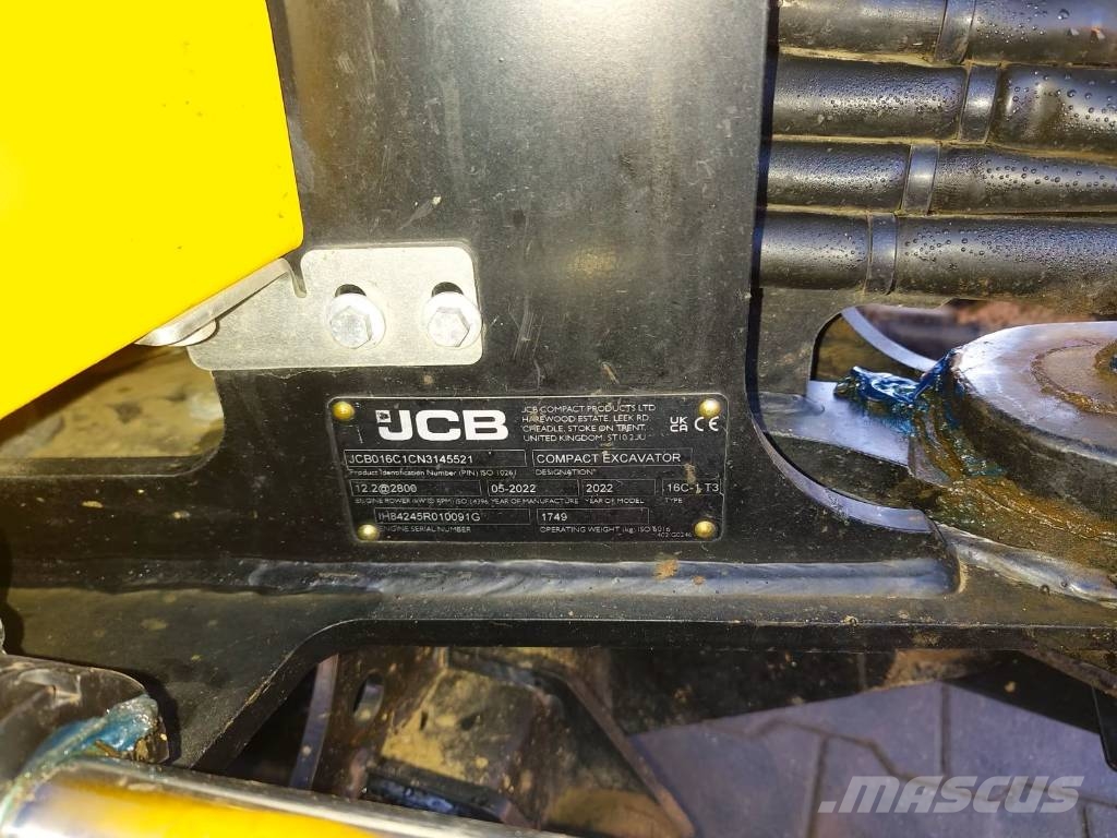 JCB 16 C-1 Miniexcavadoras