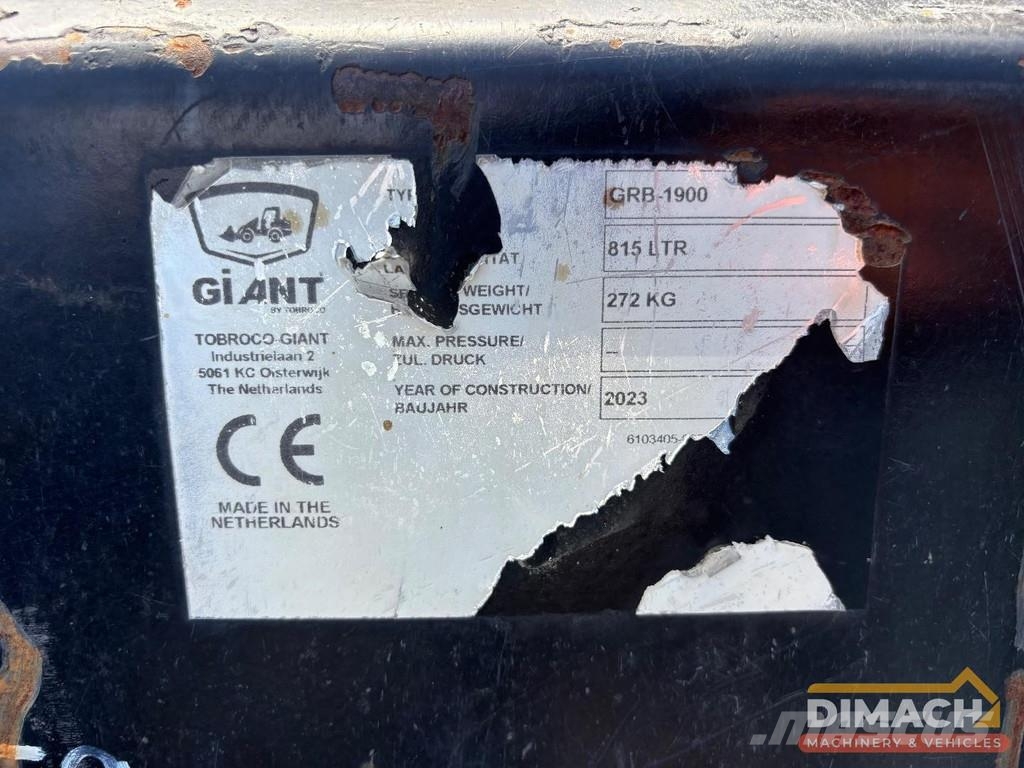 GiANT G5000 X-TRA 4x4 - Stage V - bucket and pallet fork Фронтальні навантажувачі