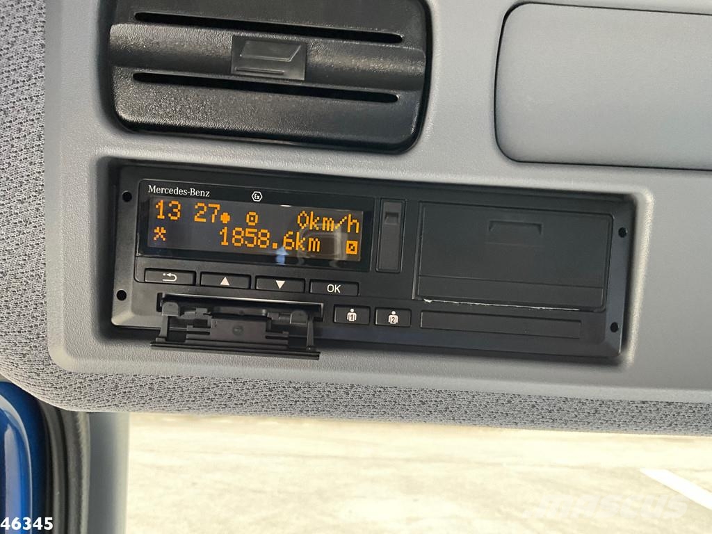 Mercedes-Benz Atego 1524 Euro 6 Atlas 10 Tonmeter laadkraan Just Camiones bañeras basculantes o volquetes