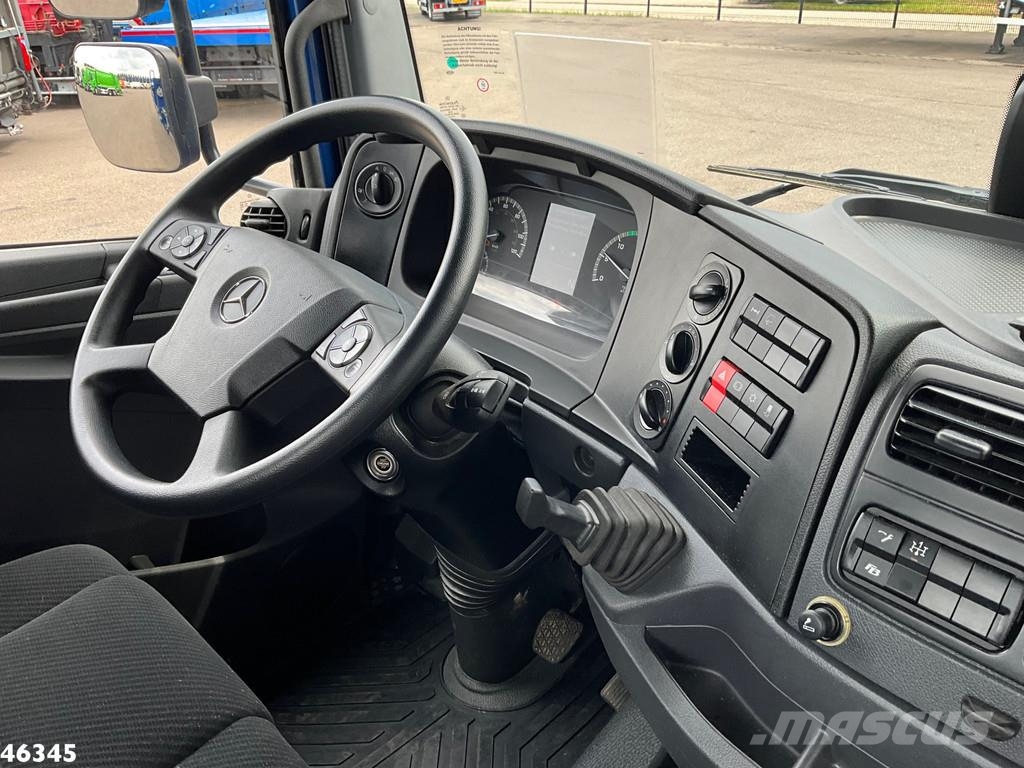 Mercedes-Benz Atego 1524 Euro 6 Atlas 10 Tonmeter laadkraan Just Camiones bañeras basculantes o volquetes