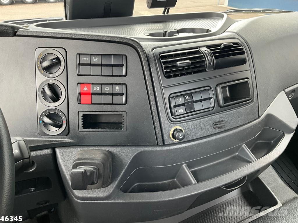 Mercedes-Benz Atego 1524 Euro 6 Atlas 10 Tonmeter laadkraan Just Camiones bañeras basculantes o volquetes