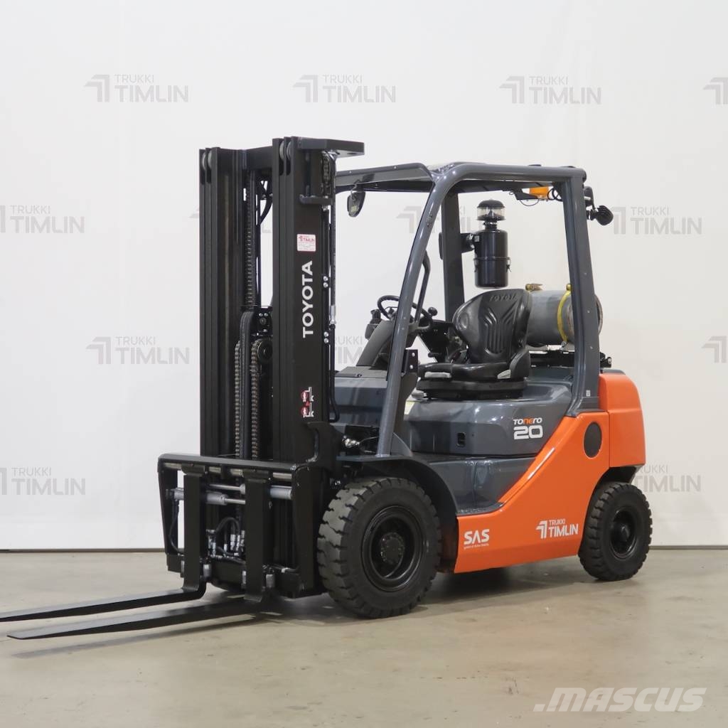 Toyota 02-8FGF20 Gāzes autoiekrāvēji (LPG)