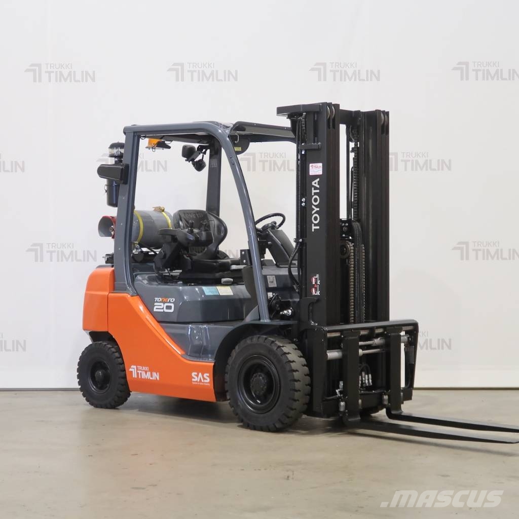 Toyota 02-8FGF20 Gāzes autoiekrāvēji (LPG)