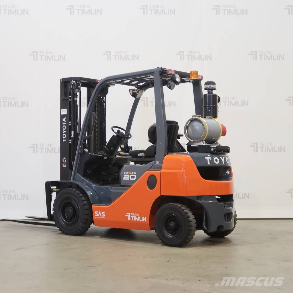 Toyota 02-8FGF20 Gāzes autoiekrāvēji (LPG)