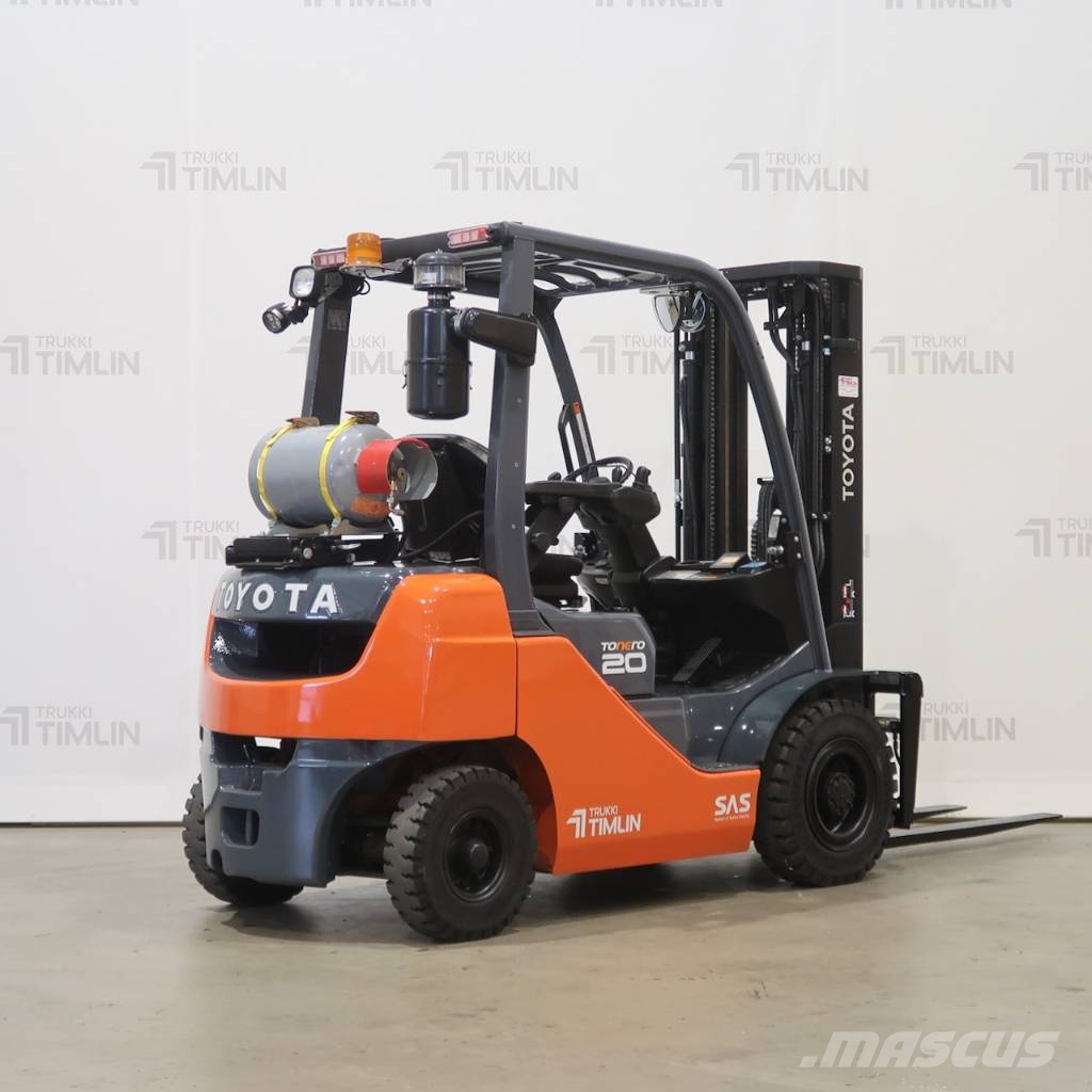 Toyota 02-8FGF20 Gāzes autoiekrāvēji (LPG)