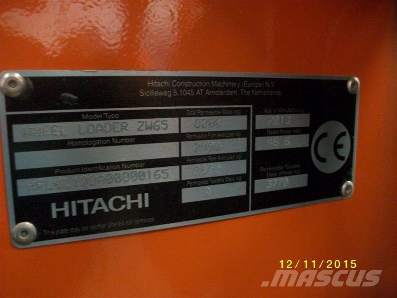 Hitachi ZW 65 لوادر بعجل