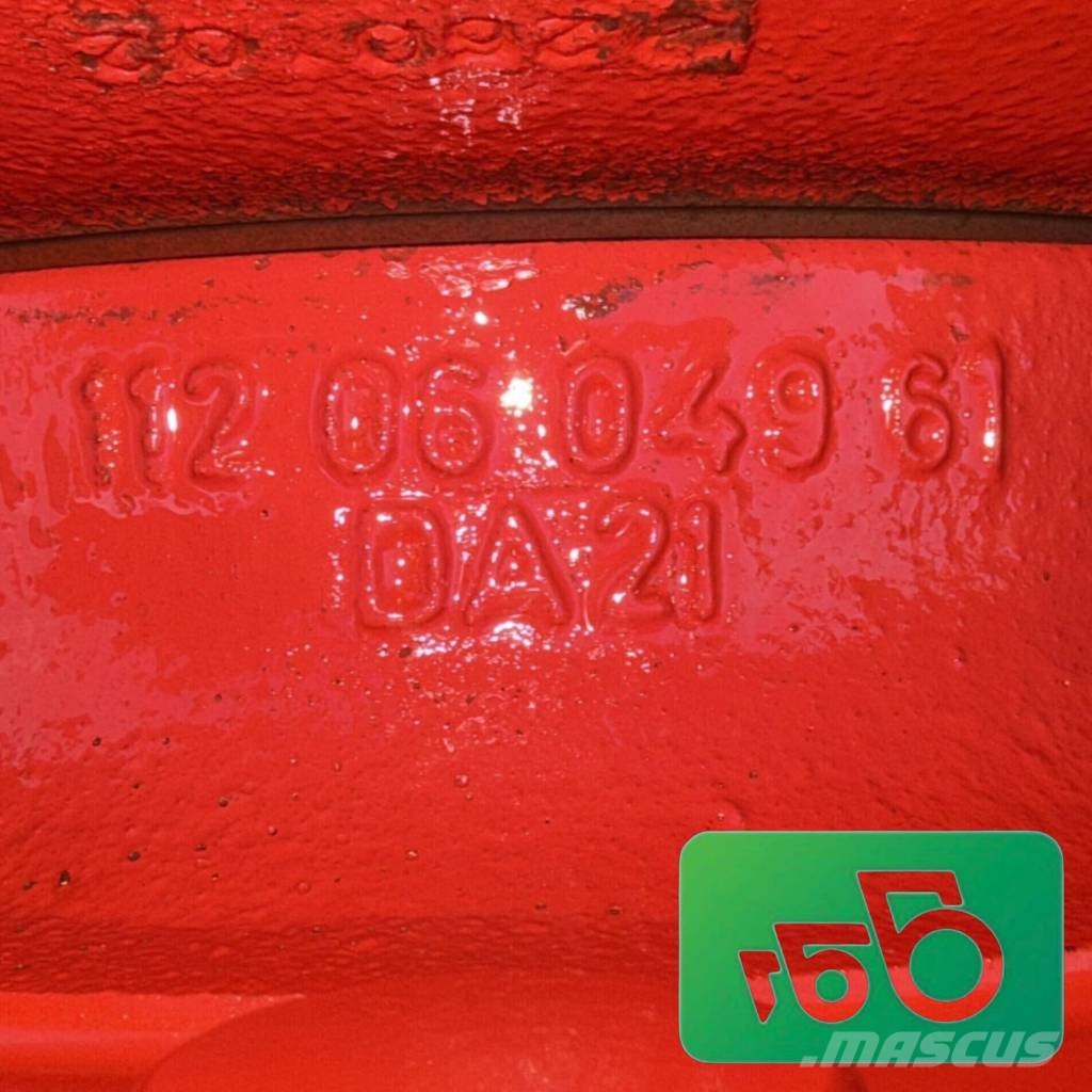 Manitou MT 732 Dana 212/205-003 drive axle Važiuoklė ir suspensija