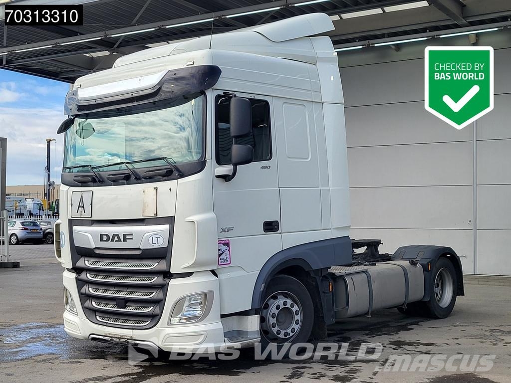DAF XF 480 4X2 SC Mega 2xTanks Standklima Vlačilci