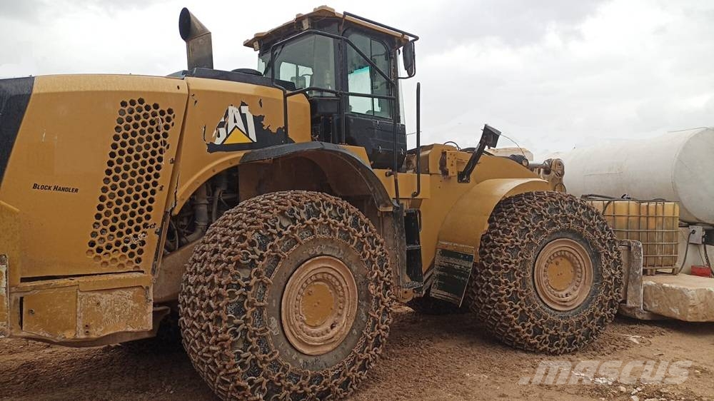 CAT 980M Bolck Handler Kolesni nakladalci