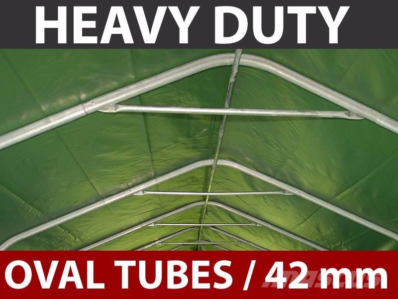 Dancover Portable Garage PRO 3,77x7,3x3,18m PVC Telthal Komunālā tehnika- Citi