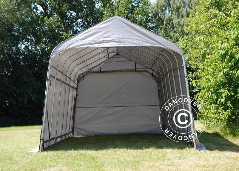 Dancover Portable Garage PRO 3,77x7,3x3,18m PVC Telthal Komunālā tehnika- Citi
