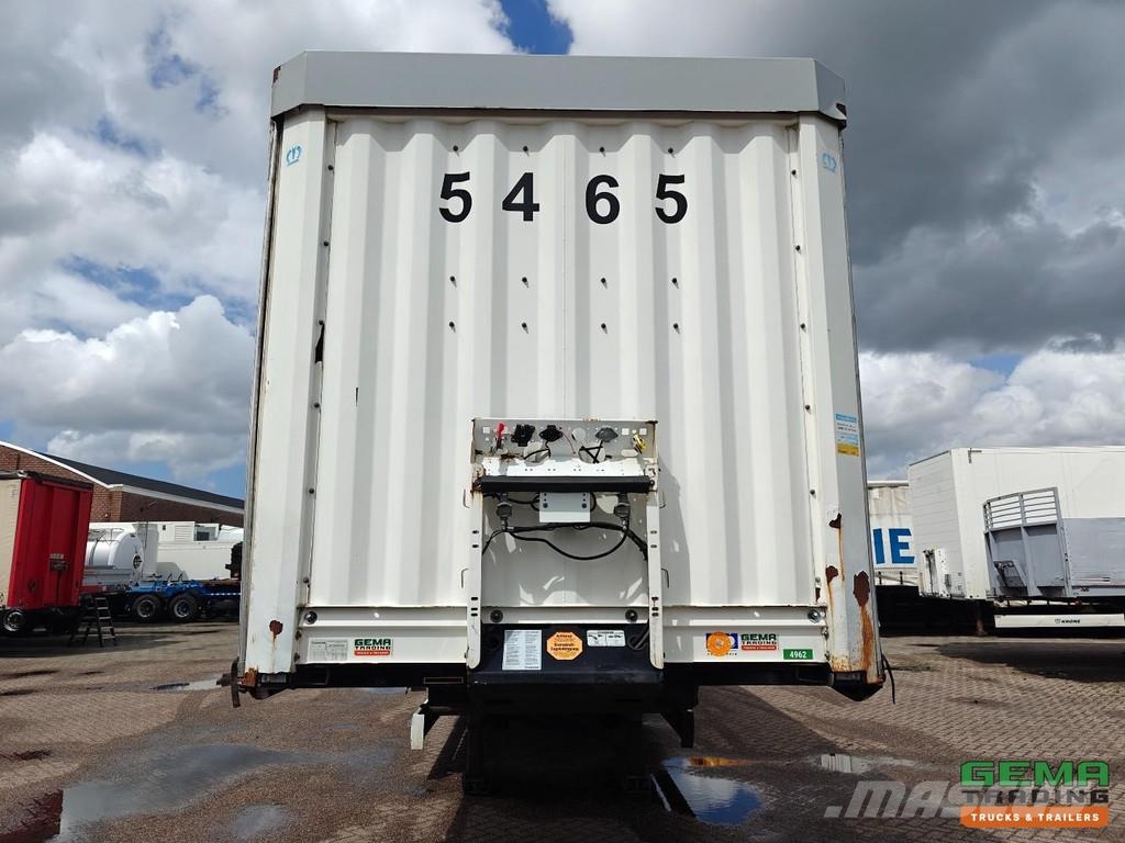 Krone SD Curtain-sided Semi-Low Loader - Pop-up Roof - 3 نصف مقطورة مسطحة منخفضة