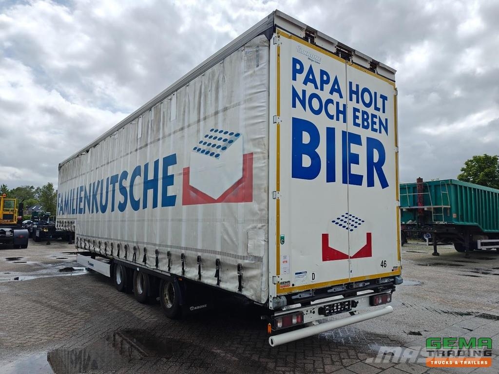 Krone SD Curtain-sided Semi-Low Loader - Pop-up Roof - 3 Low loader-semi-trailers