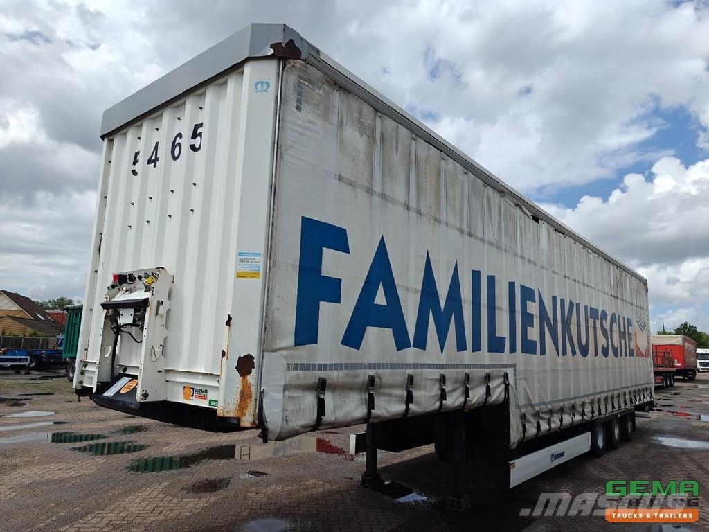 Krone SD Curtain-sided Semi-Low Loader - Pop-up Roof - 3 Low loader-semi-trailers