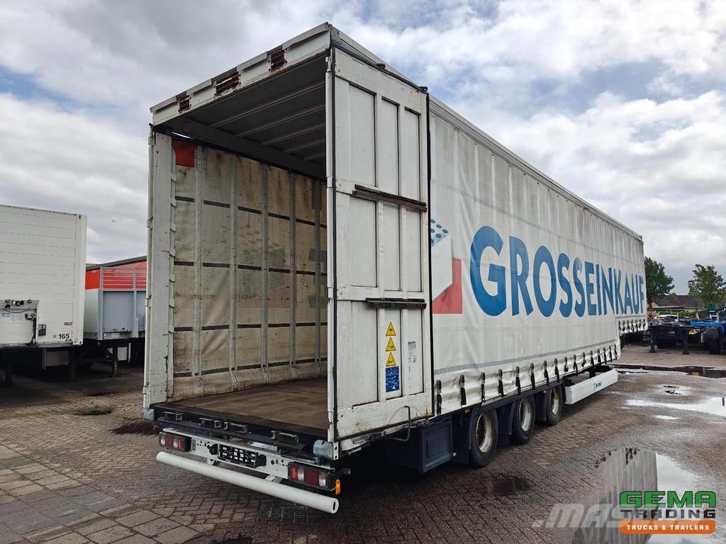 Krone SD Curtain-sided Semi-Low Loader - Pop-up Roof - 3 Low loader-semi-trailers