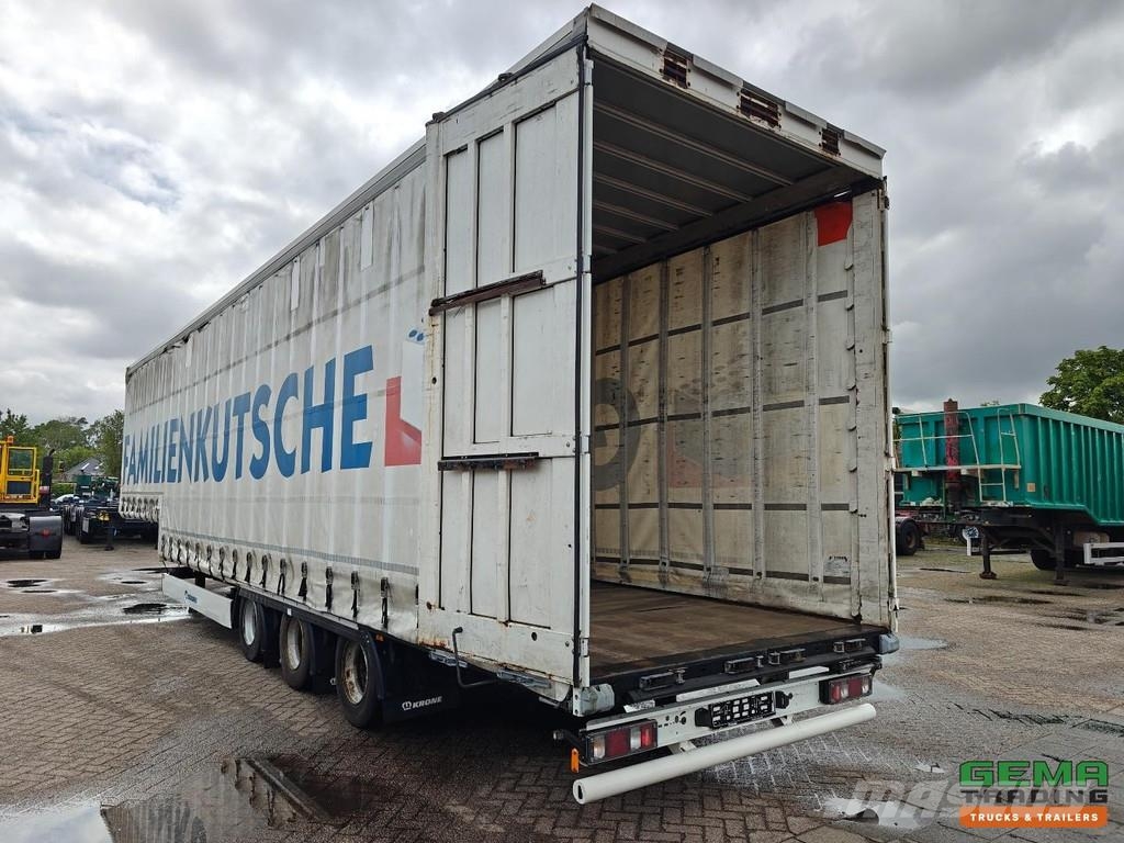 Krone SD Curtain-sided Semi-Low Loader - Pop-up Roof - 3 Low loader-semi-trailers