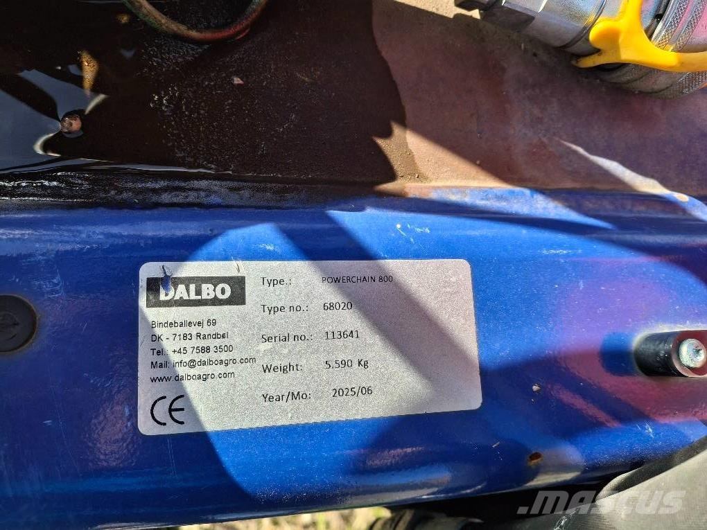Dal-Bo Powerchain 800 Kiekkomultaimet ja lautasäkeet