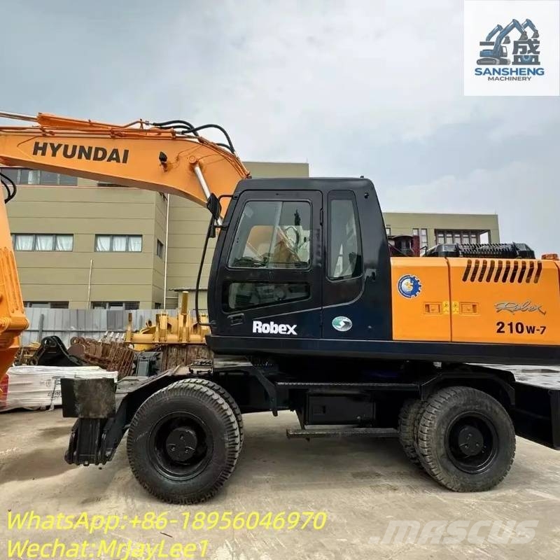 Hyundai 210w-7 Wheeled excavators
