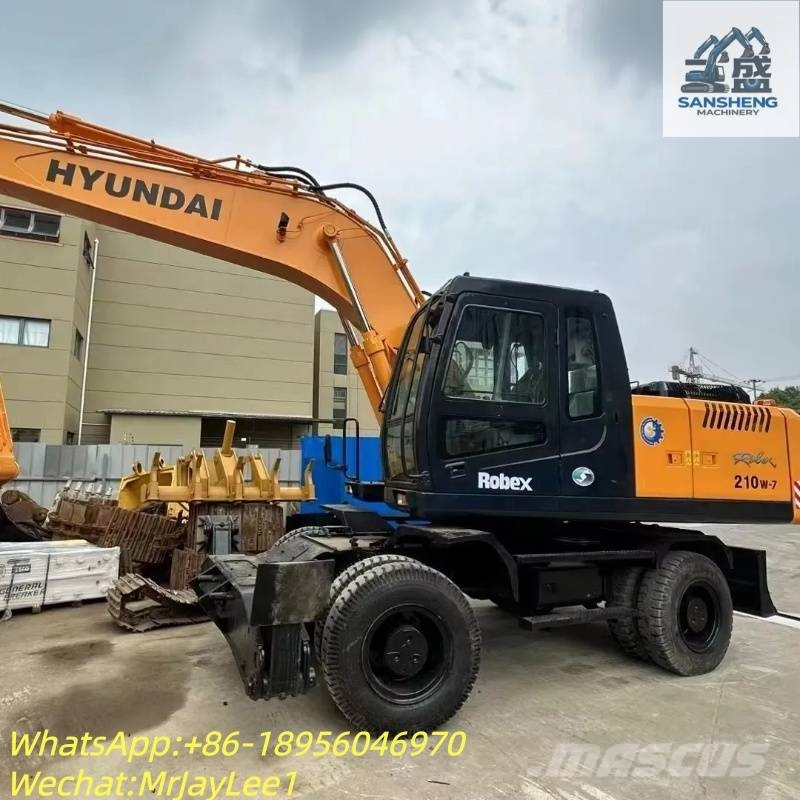 Hyundai 210w-7 Wheeled excavators