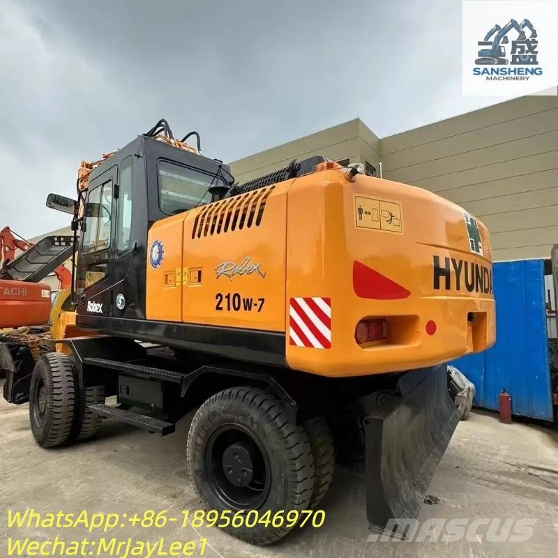 Hyundai 210w-7 Wheeled excavators