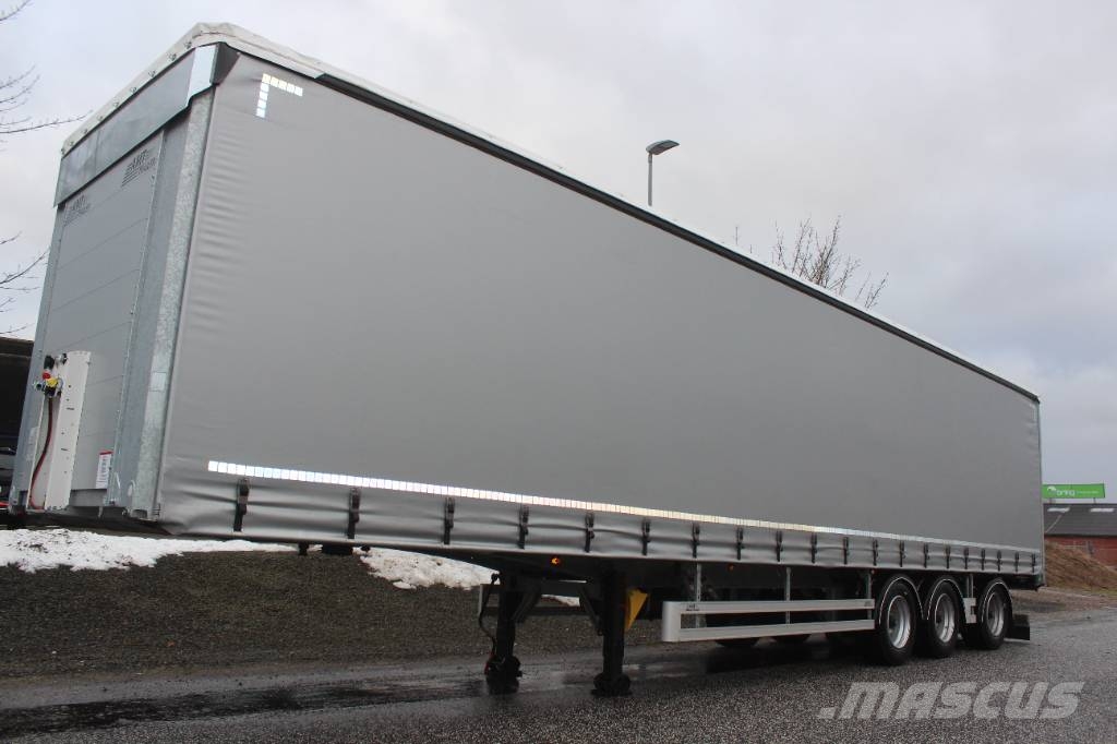 AMT CI300 3 akslet city-gardintrailer Curtain sider semi-trailers