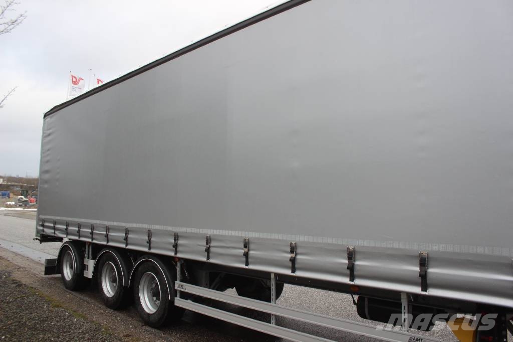AMT CI300 3 akslet city-gardintrailer Curtain sider semi-trailers