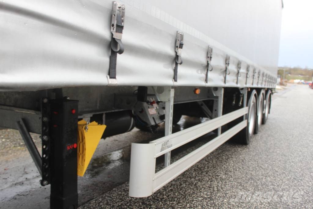 AMT CI300 3 akslet city-gardintrailer Curtain sider semi-trailers
