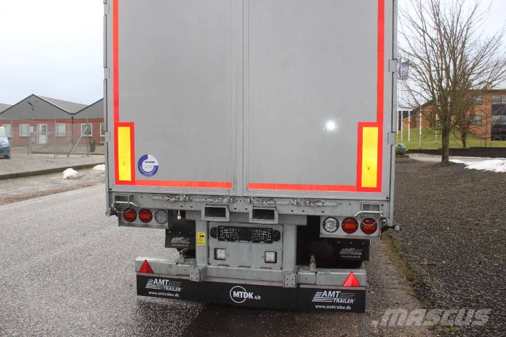AMT CI300 3 akslet city-gardintrailer Curtain sider semi-trailers