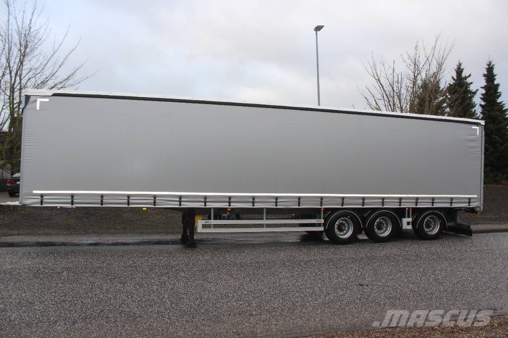 AMT CI300 3 akslet city-gardintrailer Curtain sider semi-trailers