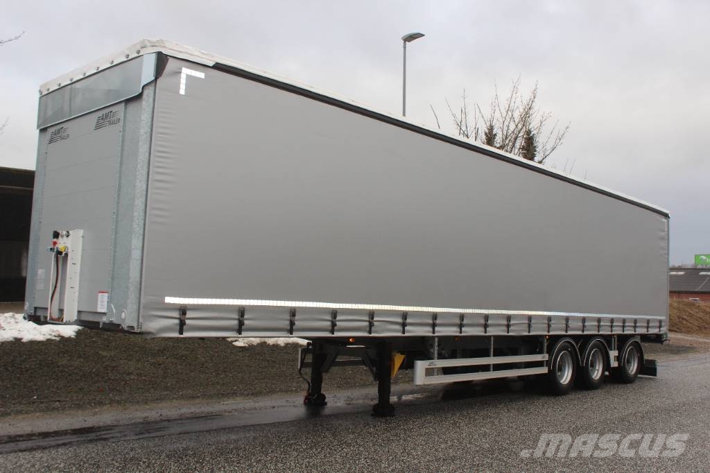 AMT CI300 3 akslet city-gardintrailer Curtain sider semi-trailers