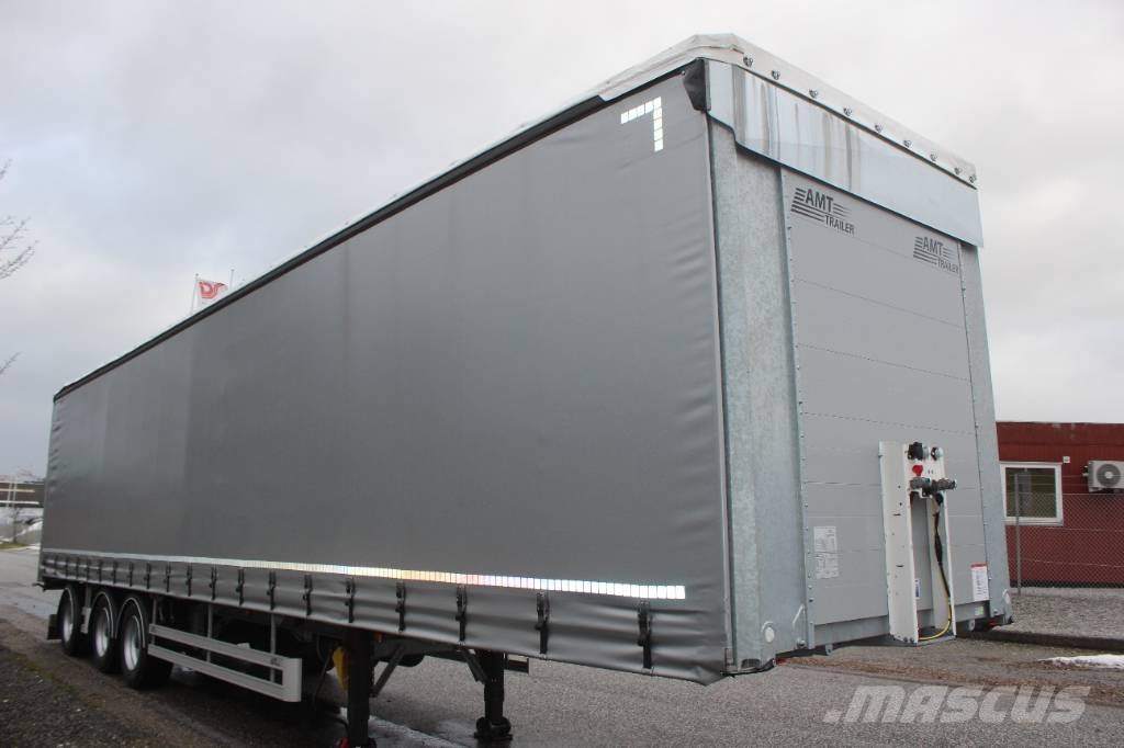 AMT CI300 3 akslet city-gardintrailer Curtain sider semi-trailers
