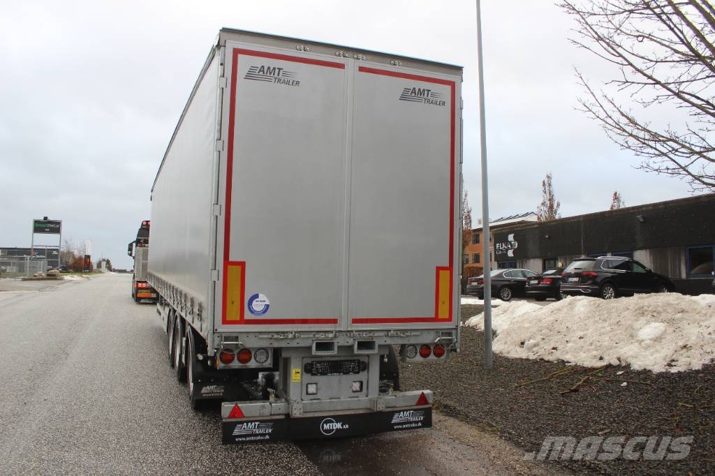 AMT CI300 3 akslet city-gardintrailer Curtain sider semi-trailers